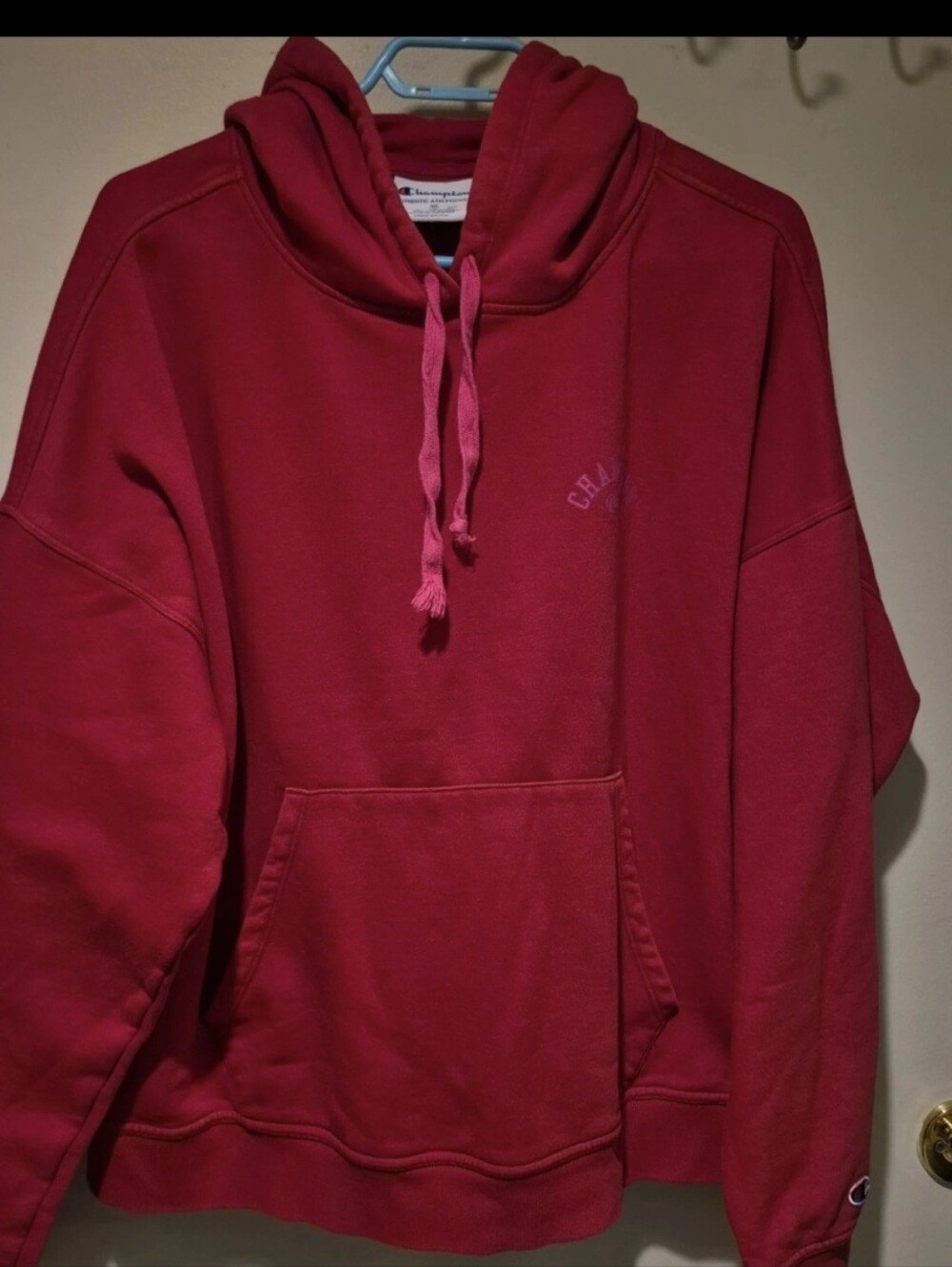 Ladies Red Hoddie